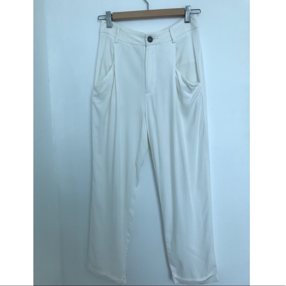 ZARA high waisted trousers